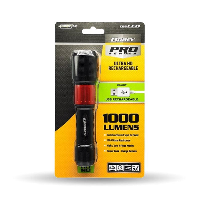 DORCY 1000 Lumens Flashlight Main Image