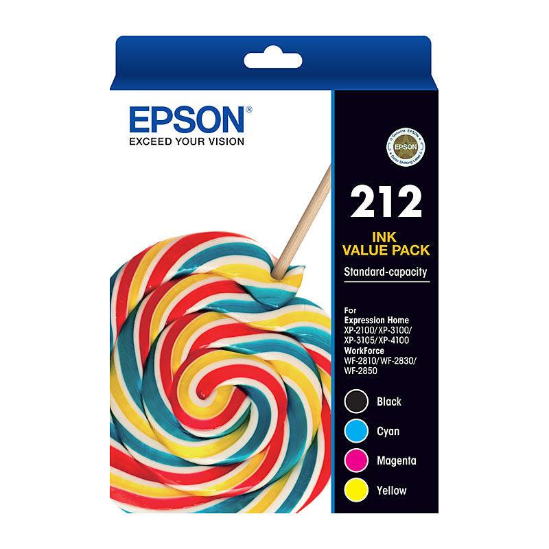 EPSON 212 4 Ink Value Pack.