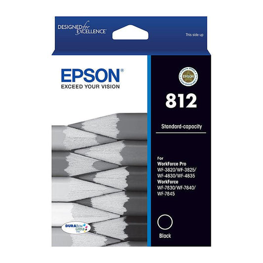 EPSON 812 Black Ink Cartridge.
