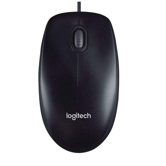 Logitech M90 USB Wired Optical Mouse 1000 DPI for PC Laptop Mac Full Size Comfort smooth moverL.