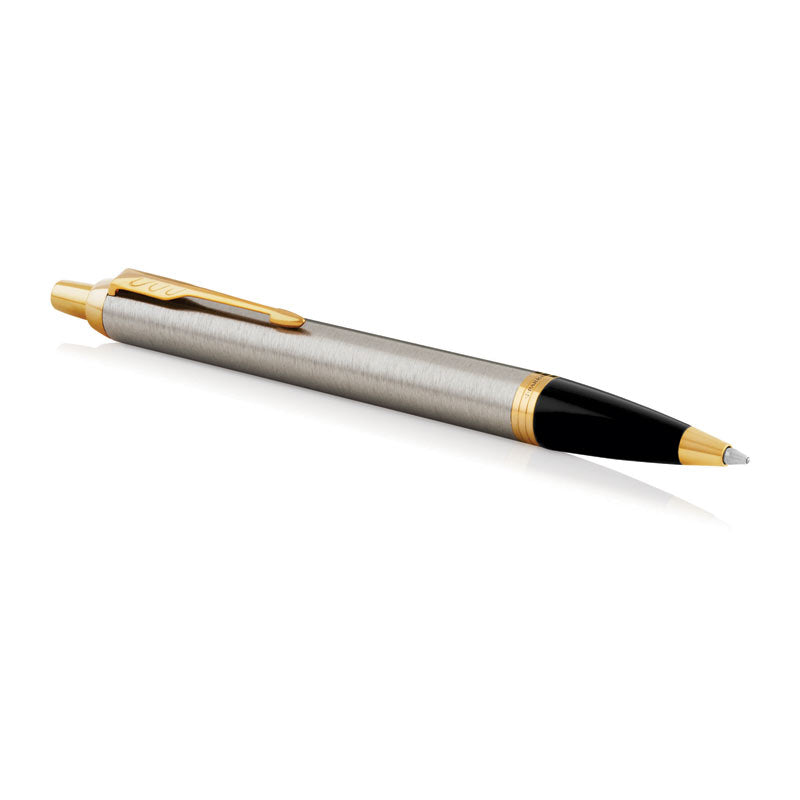 PARKER IM BrshMetal Ball Pen Med Blu.