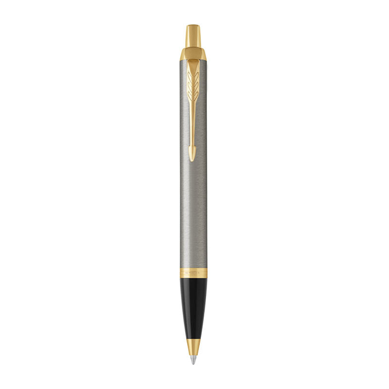 PARKER IM BrshMetal Ball Pen Med Blu.