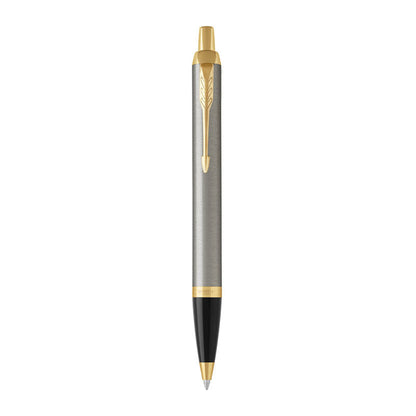 PARKER IM BrshMetal Ball Pen Med Blu.