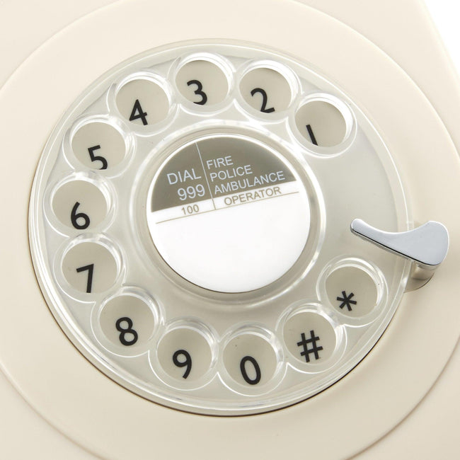 GPO RETRO GPO 746 ROTARY TELEPHONE - IVORY Main Image
