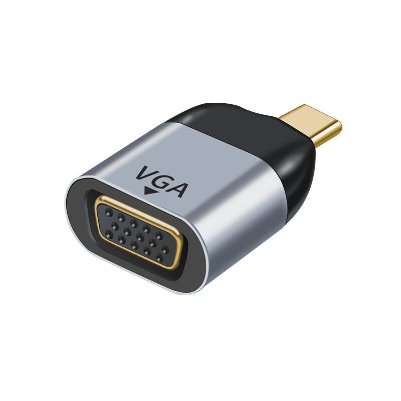 ASTROTEK USB-C to Mini DP DP DisplayPort Male to Female Adapter support 1080P@60Hz QXGA QWXGA WUXGA UXGA Aluminum shell Gold plating for Windows Android.