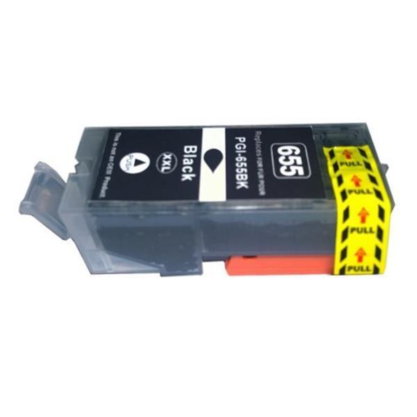 PGI-655XXL Pigment Black Compatible Cartridge Hover Image