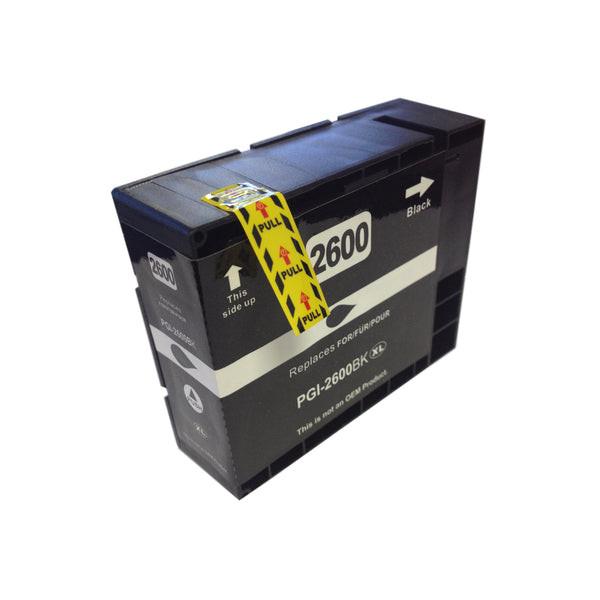 PGI-2600XL Pigment Black Compatible Inkjet Cartridge Hover Image