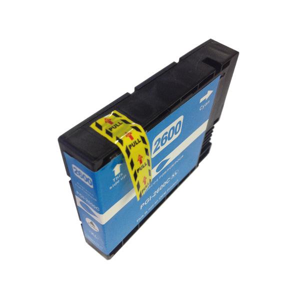 PGI-2600XL Pigment Cyan Compatible Inkjet Cartridge Hover Image