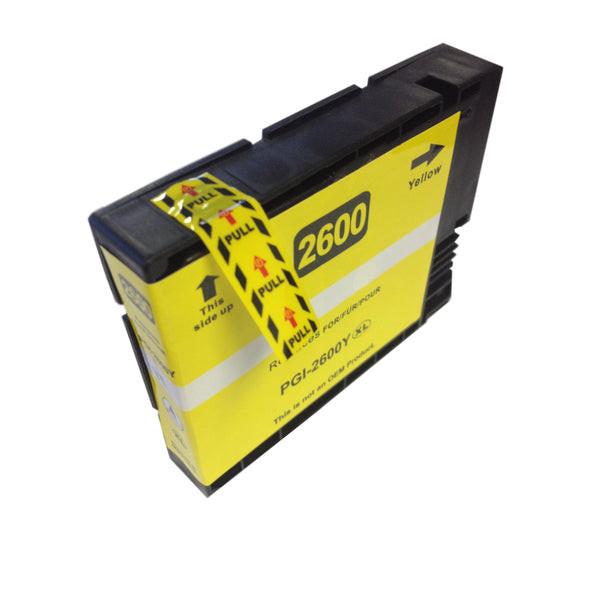 PGI-2600XL Pigment Yellow Compatible Inkjet Cartridge Hover Image