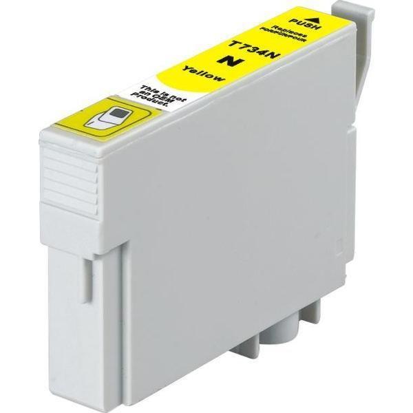 73N / T0734 Pigment Yellow Compatible Inkjet Cartridge Hover Image