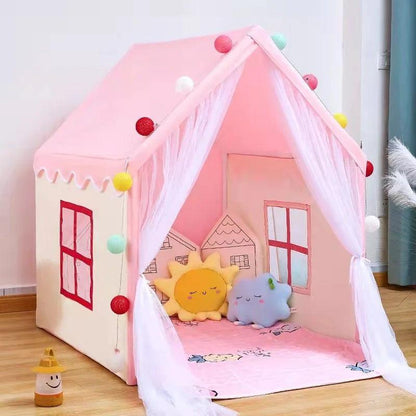 Pink Baby Tent for Girls Indoor & Outdoor Play.