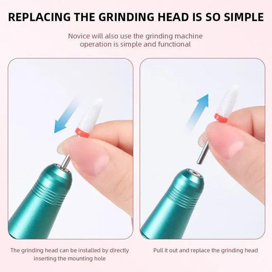Wireless Nail Drill Pen 35000RPM USB Rechargeable.