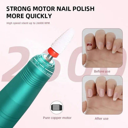 Wireless Nail Drill Pen 35000RPM USB Rechargeable.