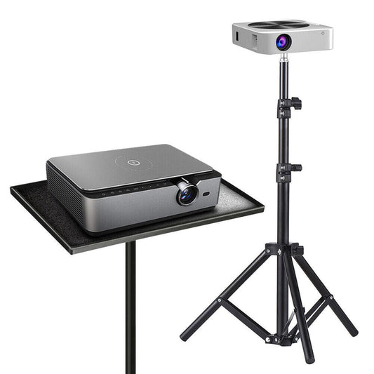 Portable Adjustable Laptop Projector Stand Tripod with Tray.