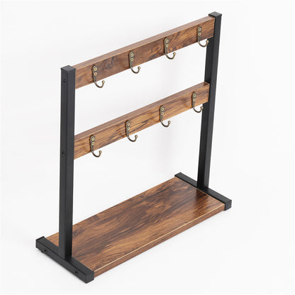 Coffee Mug Holder Stand 43.5cm High, 42cm Wide Kitchen Organizer