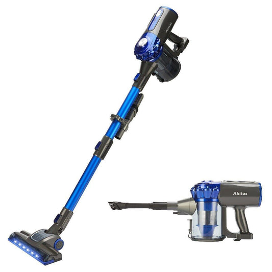 V8 150W Handheld Stick Vacuum Cleaner 40 Min Runtime LED.