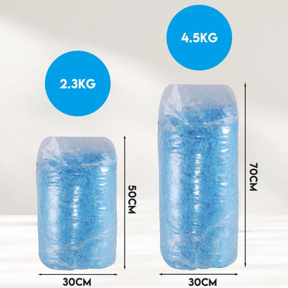 Shredded Memory Foam Square Solid for DIY Projects 4.5KG.