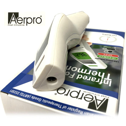Aerpro Non Contact Infra Red Forehead & Body Thermometer Australian ARTG Registered.