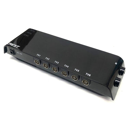 Crest UHF VHF Digital TV Signal Splitter Distributor 6 Outputs.