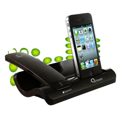 Oricom 30 Pin iPhone 4 4s iPod Charger & Cordless Bluetooth Handset black.