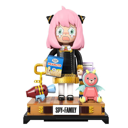 Kalos 31cm Anya Forger Face Changing Building Block Figure Spy X Family.
