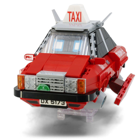 Kalos Hong Kong Machines Robot Red Taxi Building Block Set 586pcs 14+.