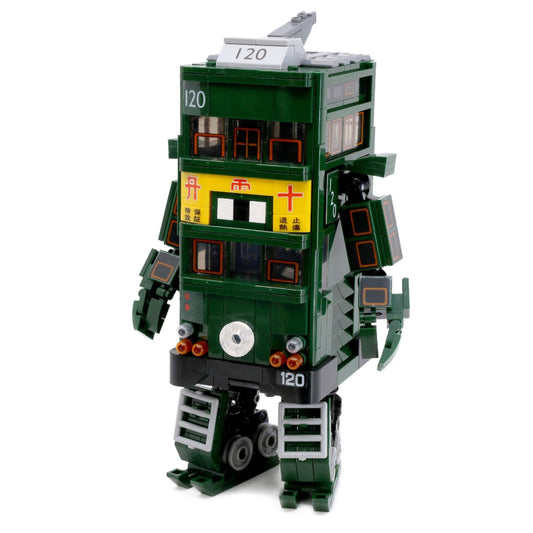 Kalos Hong Kong Machines Tram Robot Building Block Toy 699pcs 14+.