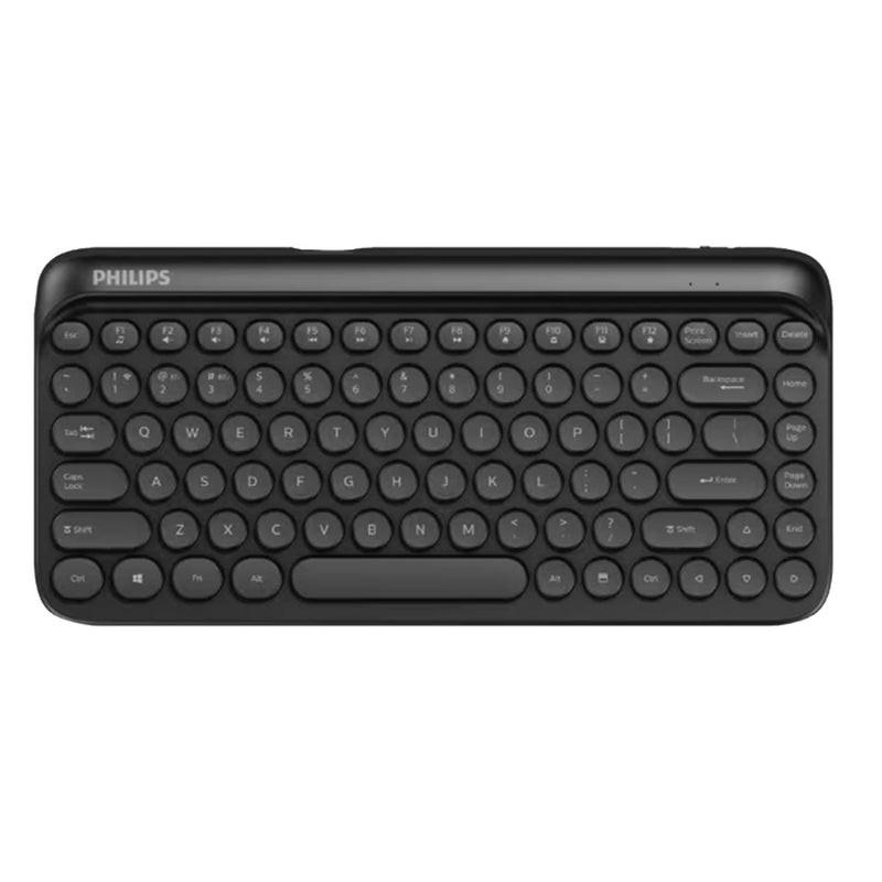 Philips Wireless Compact Keyboard BT 2.4Ghz Bluetooth Multi Device SPK6624.