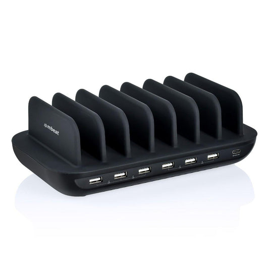 mbeat Gorilla Power 7-Port 60W USB + USB-C Charging Station.