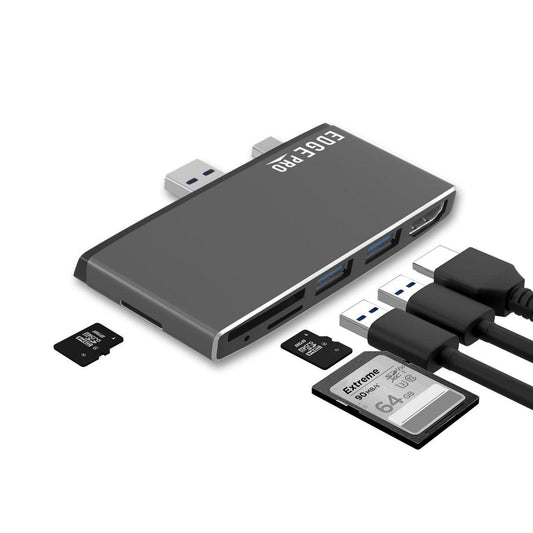 mbeat Edge Pro Multifunction USB- C Hub for Microsoft Surface Pro Gen 5/6.