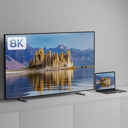 mbeat Tough Link 8K 1.8m USB-C to DisplayPort Cable.