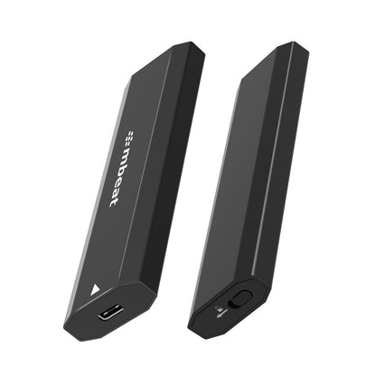 mbeat Elite USB-C to M.2 SSD Enclosure (M-Key, B+M Key) - Matte Black.