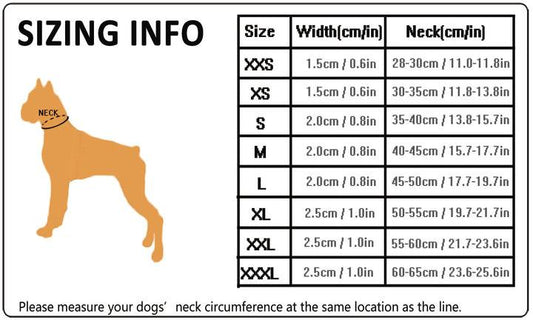 Heavy Duty Reflective Collar Grey 3XL.
