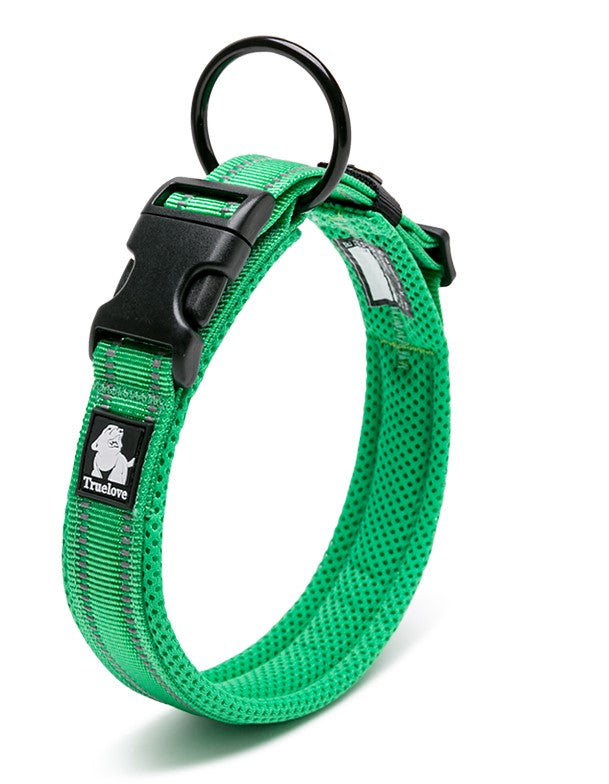 Heavy Duty Reflective Collar Grass Green 2XL.