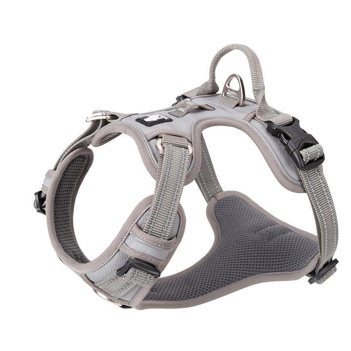 No Pull Harness Grey M.