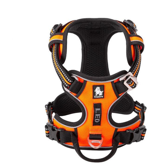 No Pull Harness Orange L.