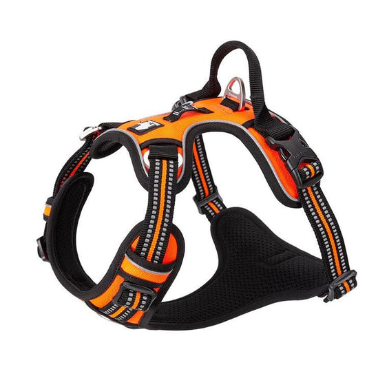 No Pull Harness Orange L.