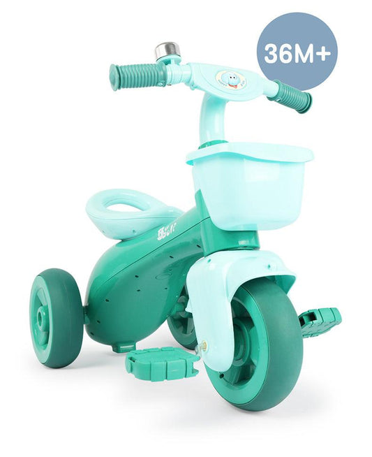 Tricycle Kids Ride-On (Green) - 57.5 x 33.5 x 57.5 cm.