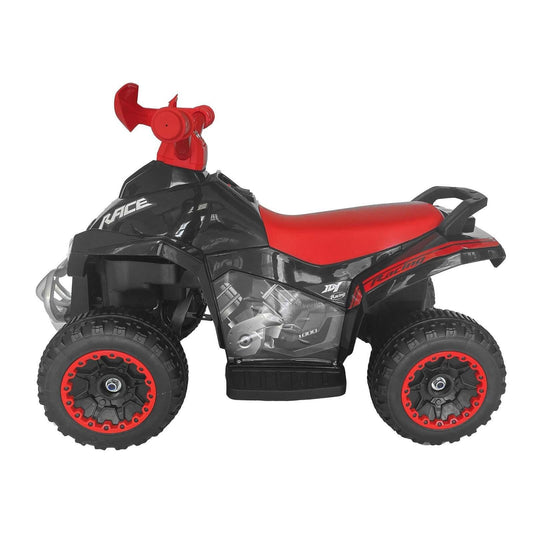 Quad Ride-on Electronic 4 Wheel ATV (Black) for Children - Up To 3km/h.