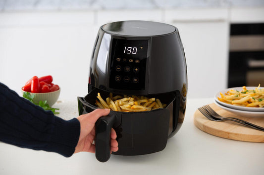 3L Digital Air Fryer w/ 200 C, Non-Stick & Removable Basket.