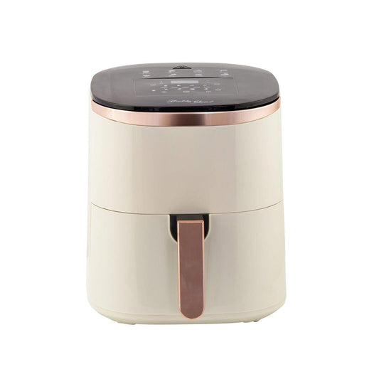 7L Digital Air Fryer with 8 pre-set Touch-control Cooking Programs - Cream.
