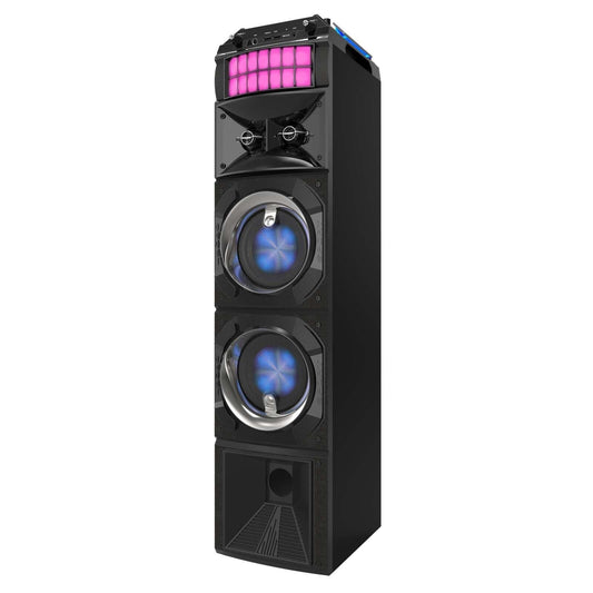 LED Stage Lights Portable Wireless Streaming Speaker with 80W RMS.