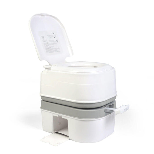 24L Portable Camping, Caravanning Toilet with Odour-Resistant Seal.
