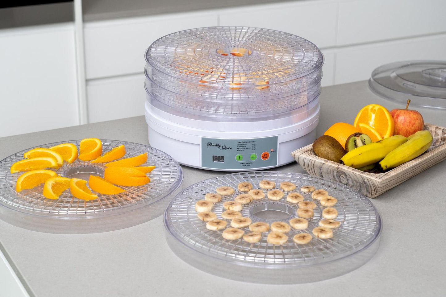 European Design Food Dehydrator/ Preserver w/ 2 Power Levels.