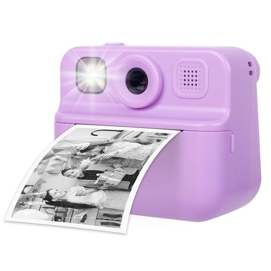 Kids 48MP Instant Print Camera with Dual Lens and 1080P HD Video.