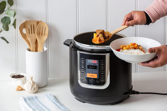 6L Ceramic Coated, PFAS Free Automatic Pressure Cooker.