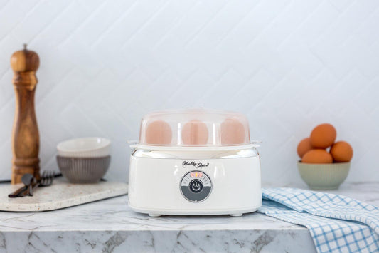 Electric Egg Steamer, Fits 7 Eggs & Cooked Perfectly.