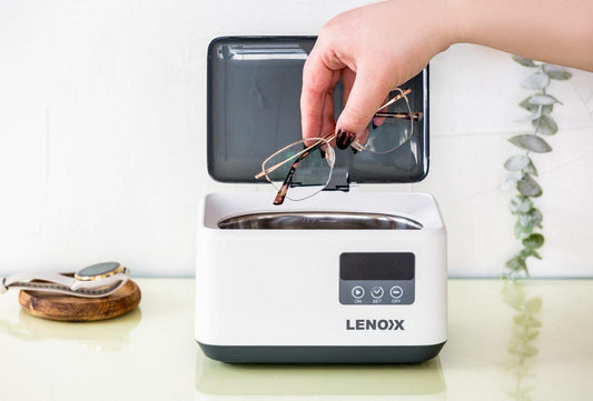 50W Ultrasonic Jewellery Cleaner, 4800HZ w/ 600ml Tank and LED Display.