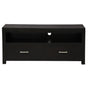 Paris 2 Drawer Entertainment Unit (Chocolate)