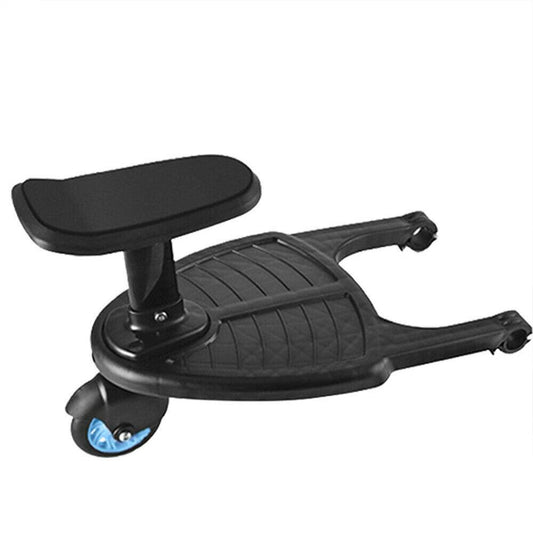 Stroller Step Board Toddler Buggys Wheel Standing Board Skateboard For Pram Kids Blue.